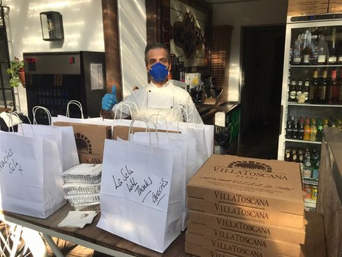 LOCAL RESTAURANT GROUP LA SALA SUPPORTING THE COMMUNITY IN THESE DIFFICULT TIMES