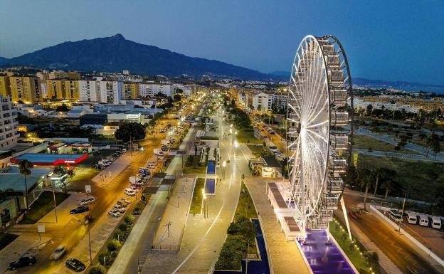 San Pedro, Marbella is to put up a 50-metre-high Ferris wheel with air-conditioned cabins